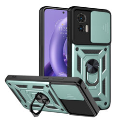 Husa Motorola Edge 30 Neo protectie camera Techsuit CamShield Series, verde
