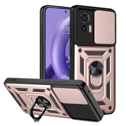 Husa Motorola Edge 30 Neo protectie camera Techsuit CamShield Series, roz