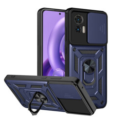Husa Motorola Edge 30 Neo protectie camera Techsuit CamShield Series, albastru
