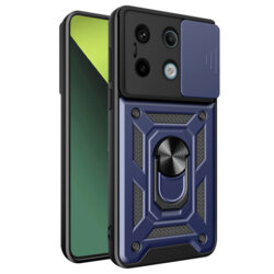Husa Xiaomi Poco X6 protectie camera Techsuit CamShield Series, albastru