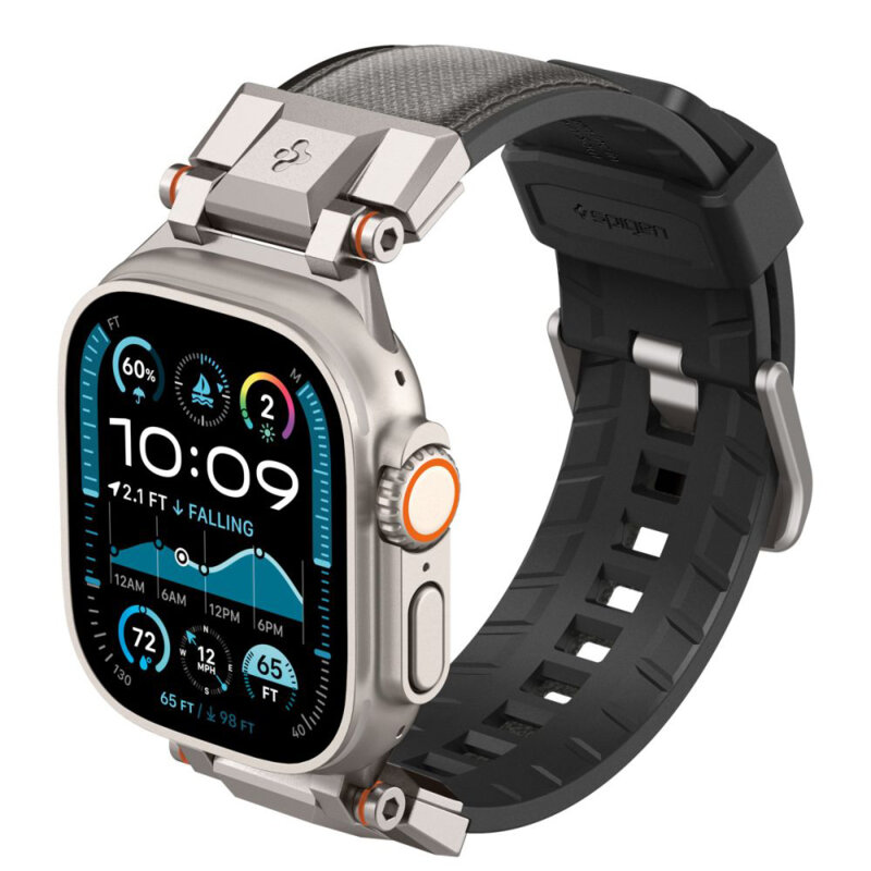 Curea Apple Watch 1 42mm Spigen DuraPro Armor, gri