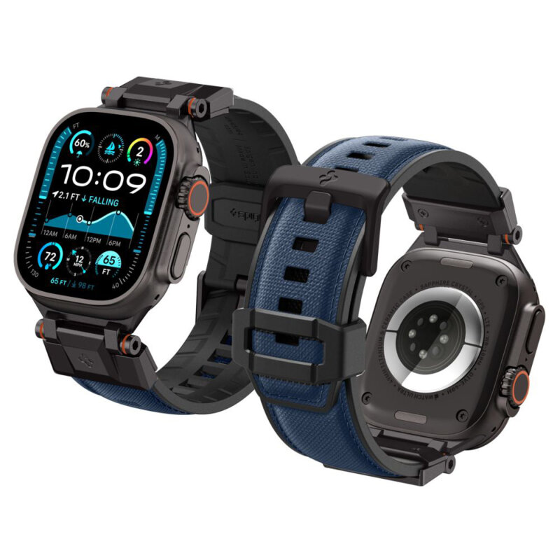 Curea Apple Watch 1 42mm Spigen DuraPro Armor, albastru