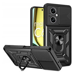 Husa Realme C67 4G protectie camera Techsuit CamShield Series, negru