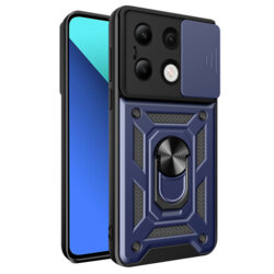 Husa Xiaomi Redmi Note 13 4G protectie camera Techsuit CamShield Series, albastru