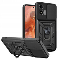 Husa Motorola Moto G04 protectie camera Techsuit CamShield Series, negru