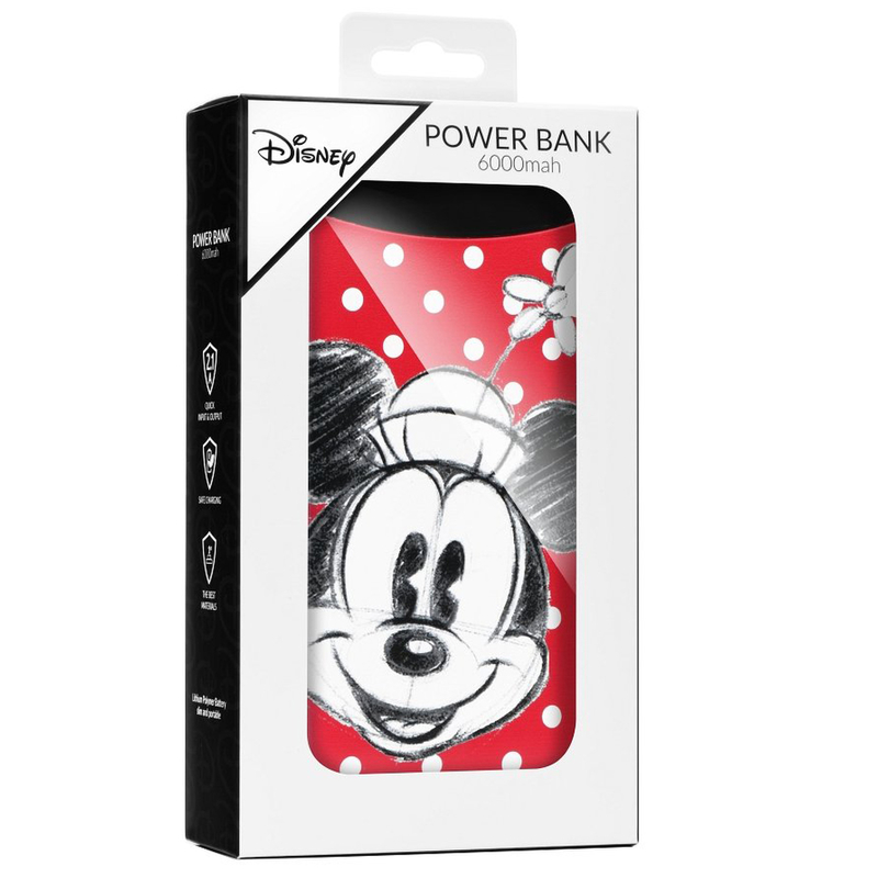 Acumulator extern 6000 mAh Disney - Mickey and Minnie