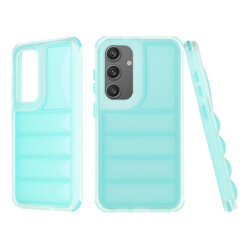 Husa Samsung Galaxy S24 Techsuit Wave Shield, turcoaz