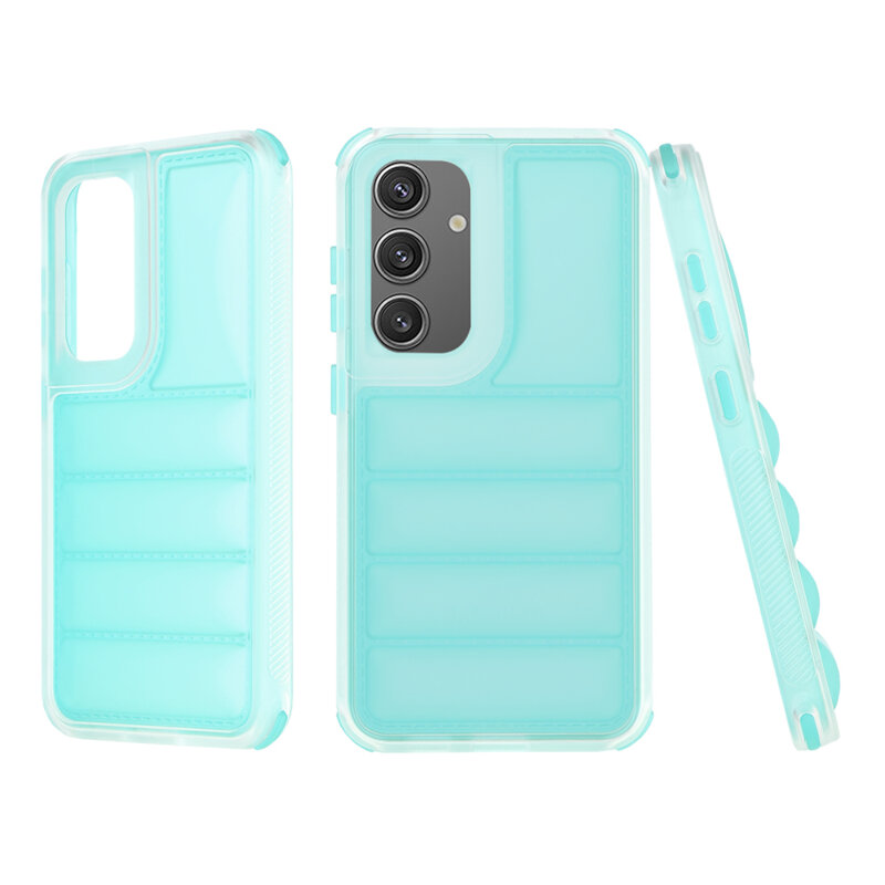 Husa Samsung Galaxy S24 Techsuit Wave Shield, turcoaz