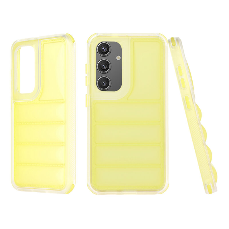 Husa Samsung Galaxy S24 Techsuit Wave Shield, galben