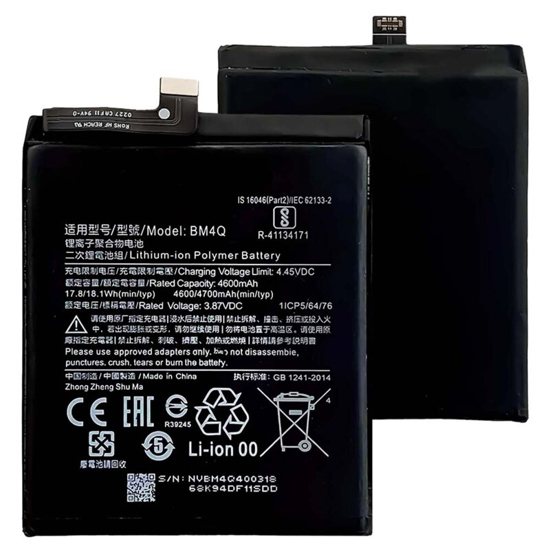 Baterie acumulator Xiaomi Poco F2 Pro, 4600mAh, negru