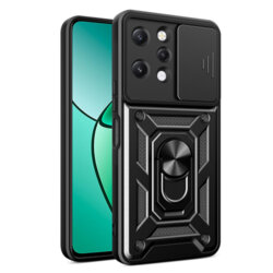 Husa Xiaomi Redmi 12 4G protectie camera Techsuit CamShield Series, negru