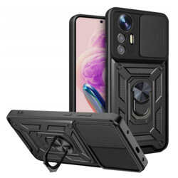 Husa Xiaomi Redmi Note 12S protectie camera Techsuit CamShield Series, negru