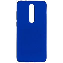 Husa Nokia 5.1 Plus TPU Flash Mat - Albastru