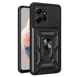 Husa Xiaomi Redmi Note 12 4G protectie camera Techsuit CamShield Series, negru