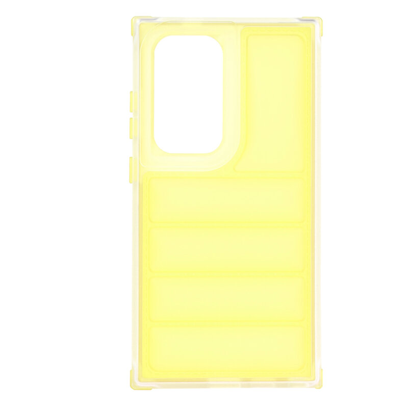 Husa Samsung Galaxy S24 Ultra Techsuit Wave Shield, galben