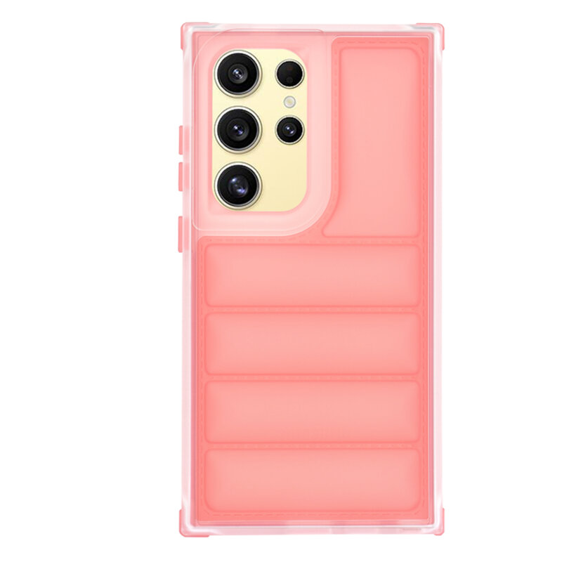 Husa Samsung Galaxy S24 Ultra Techsuit Wave Shield, rosu