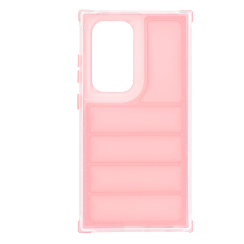 Husa Samsung Galaxy S24 Ultra Techsuit Wave Shield, roz
