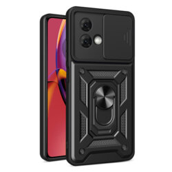 Husa Motorola Moto G84 protectie camera Techsuit CamShield Series, negru