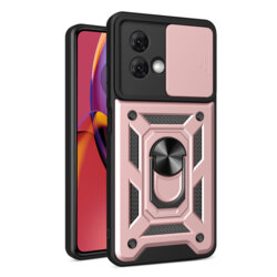 Husa Motorola Moto G84 protectie camera Techsuit CamShield Series, roz