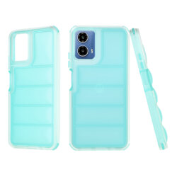 Husa Motorola Moto G34 Techsuit Wave Shield, turcoaz