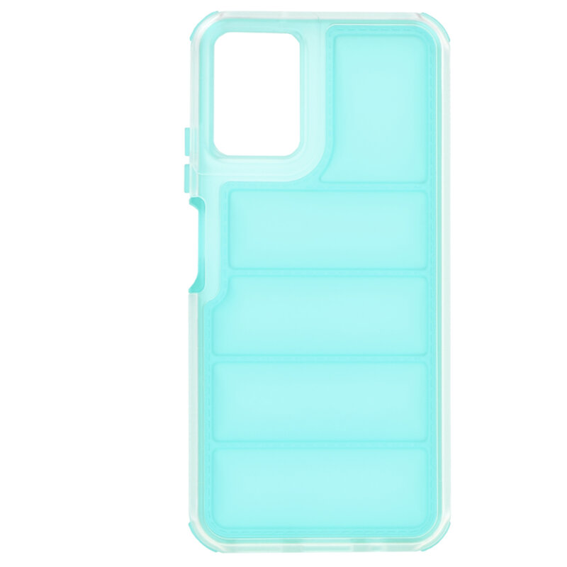 Husa Motorola Moto G45 Techsuit Wave Shield, turcoaz