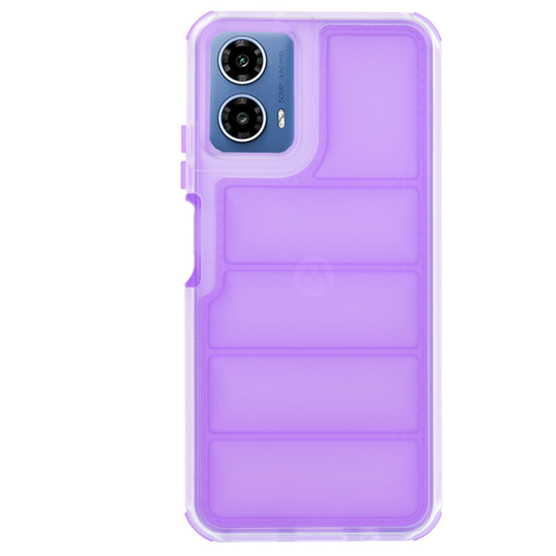 Husa Motorola Moto G34 Techsuit Wave Shield, mov