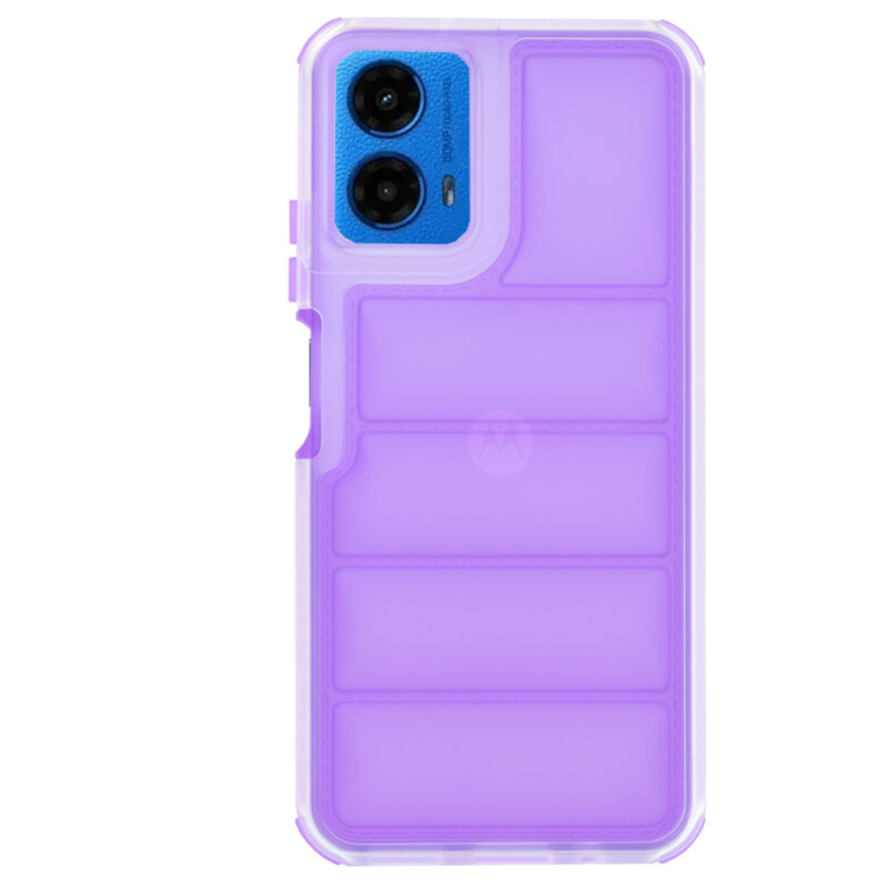 Husa Motorola Moto G45 Techsuit Wave Shield, mov