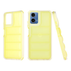 Husa Motorola Moto G45 Techsuit Wave Shield, galben