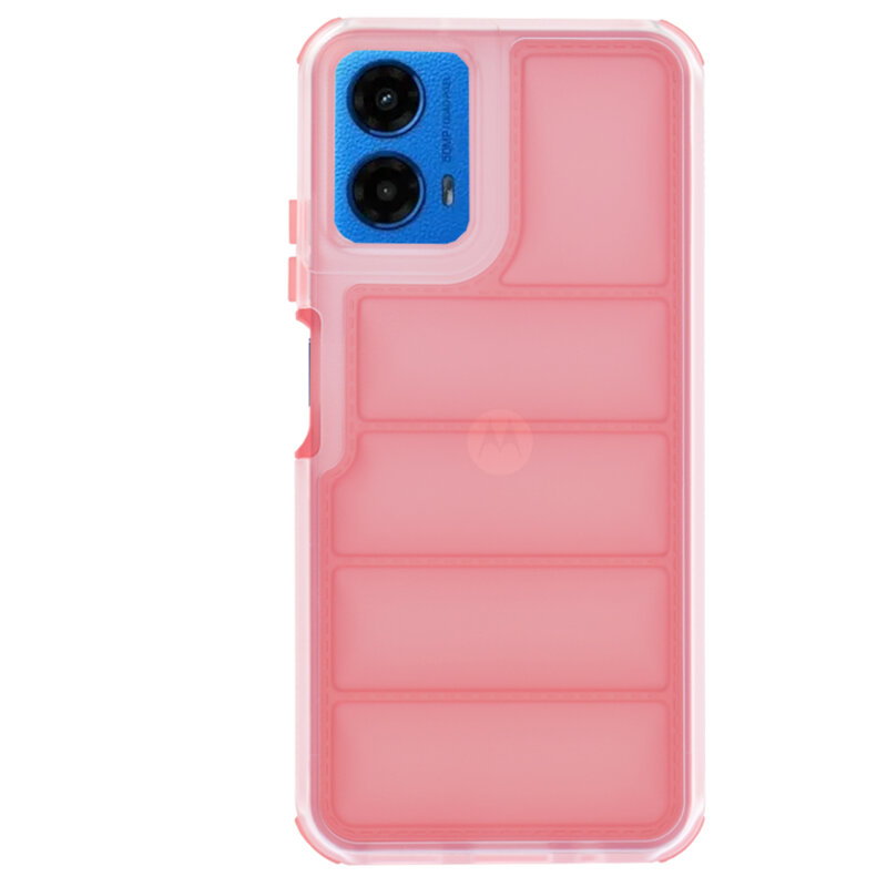 Husa Motorola Moto G45 Techsuit Wave Shield, rosu