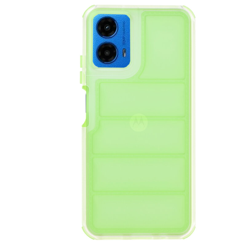 Husa Motorola Moto G45 Techsuit Wave Shield, verde