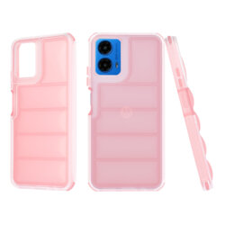 Husa Motorola Moto G45 Techsuit Wave Shield, roz