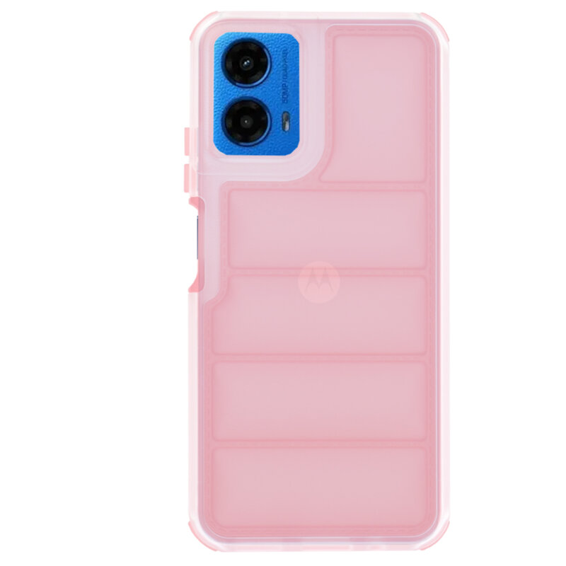 Husa Motorola Moto G45 Techsuit Wave Shield, roz