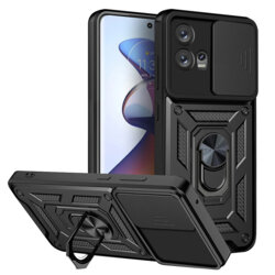 Husa Motorola Edge 30 Fusion protectie camera Techsuit CamShield Series, negru
