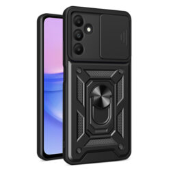 Husa Samsung Galaxy A15 4G protectie camera Techsuit CamShield Series, negru