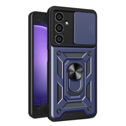 Husa Samsung Galaxy S23 FE protectie camera Techsuit CamShield Series, albastru