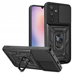 Husa Samsung Galaxy A24 protectie camera Techsuit CamShield Series, negru