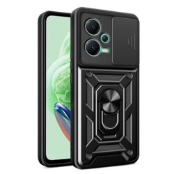 Husa Xiaomi Redmi Note 12 5G protectie camera Techsuit CamShield Series, negru