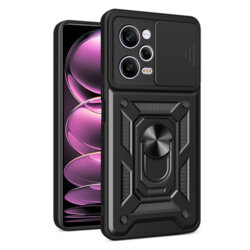 Husa Xiaomi Redmi Note 12 Pro 5G protectie camera Techsuit CamShield Series, negru