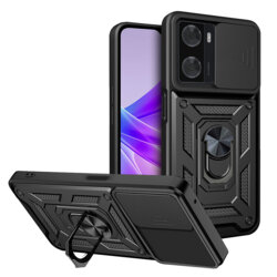 Husa Oppo A57 4G protectie camera Techsuit CamShield Series, negru