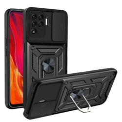 Husa Oppo A94 4G protectie camera Techsuit CamShield Series, negru