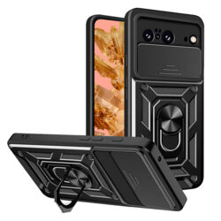 Husa Google Pixel 8 protectie camera Techsuit CamShield Series, negru