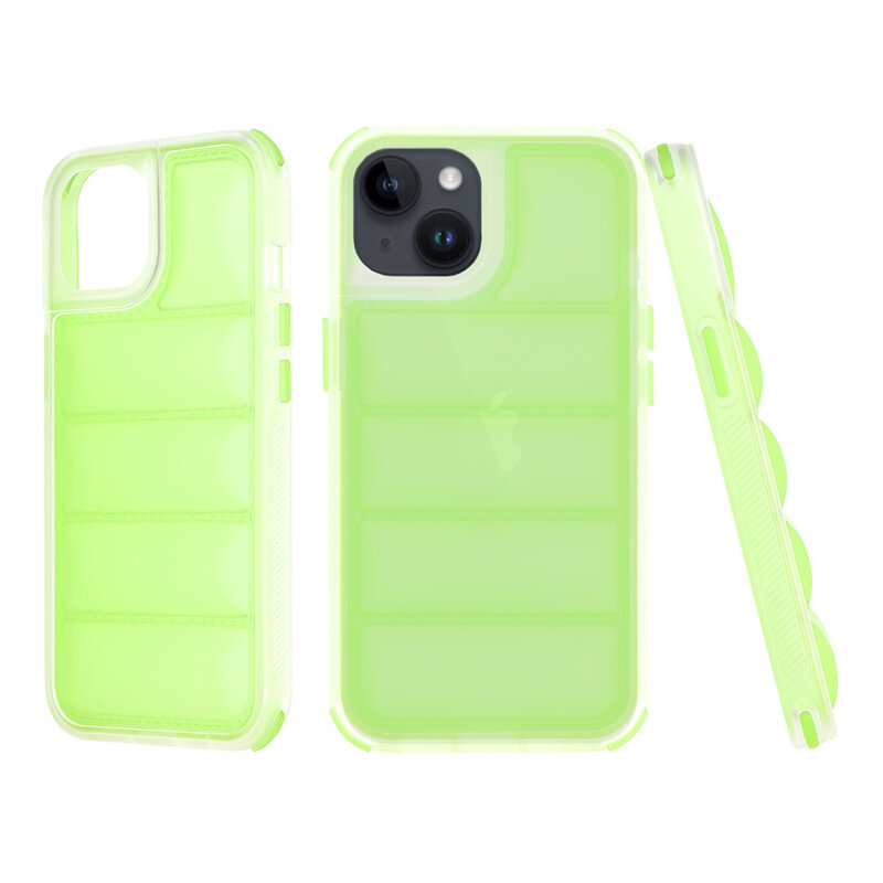 Husa iPhone 14 Techsuit Wave Shield, verde