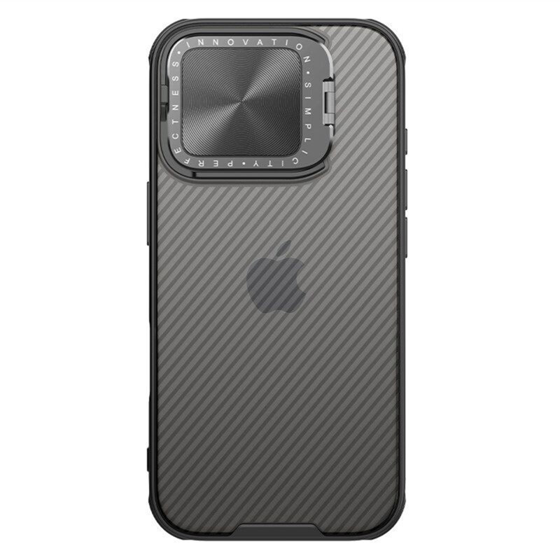 Husa iPhone 16 Pro Nillkin CamShield Prop, negru/transparenta