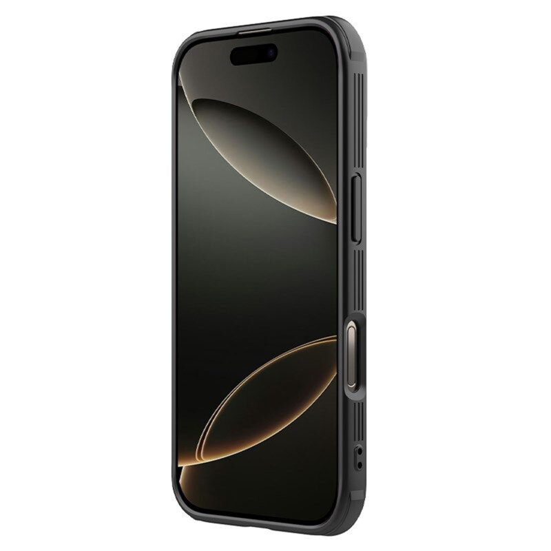 Husa iPhone 16 Pro Max Nillkin CamShield Prop, negru/transparenta