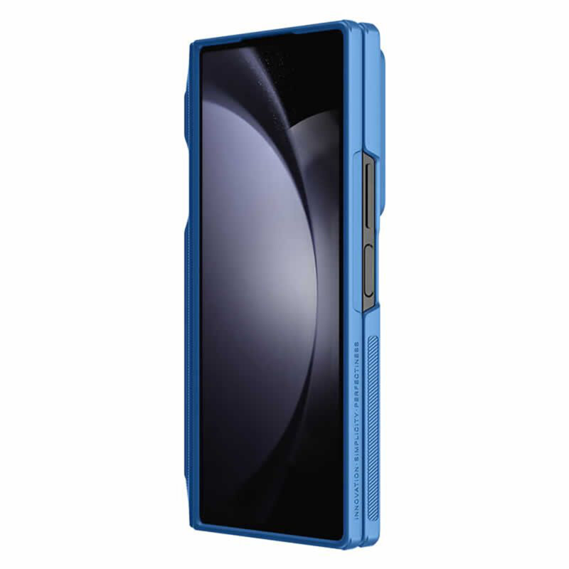 Husa Samsung Galaxy Z Fold6 Nillkin CamShield Pro Pen, albastru