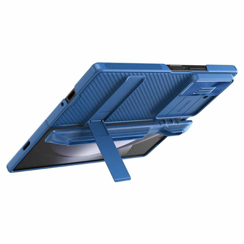 Husa Samsung Galaxy Z Fold6 Nillkin CamShield Pro Pen, albastru