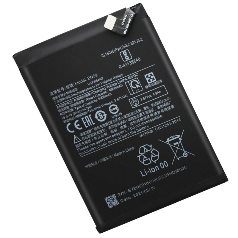 Baterie acumulator Xiaomi Redmi Note 10 4G, 4900mAh, negru