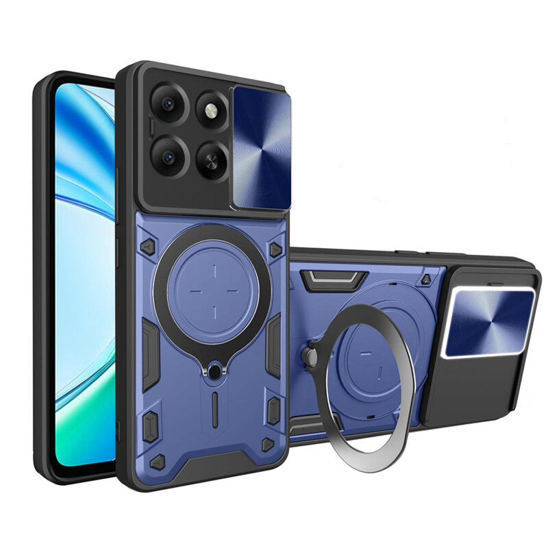 Husa Honor X5b Techsuit CamGuard Pro, albastru