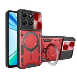 Husa Honor X5b Techsuit CamGuard Pro, rosu