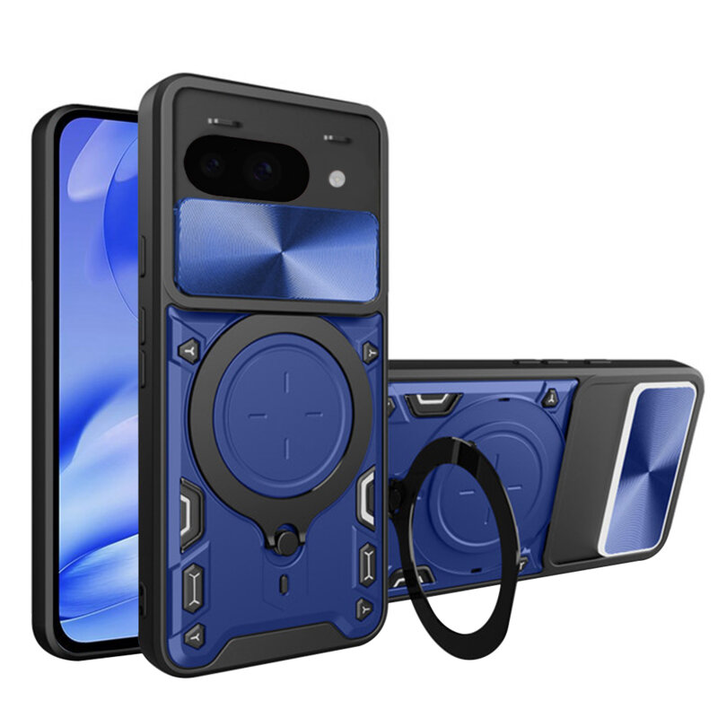 Husa Google Pixel 9a Techsuit CamGuard Pro, albastru